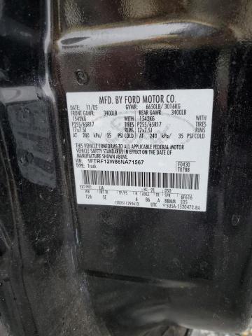 Photo 11 VIN: 1FTRF12W86NA71567 - FORD F150 