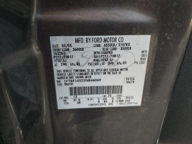 Photo 12 VIN: 1FTRF14525NB46069 - FORD F150 