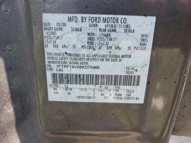 Photo 11 VIN: 1FTRF14V08KD79468 - FORD F150 