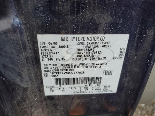 Photo 11 VIN: 1FTRF14W35NB77629 - FORD F150 