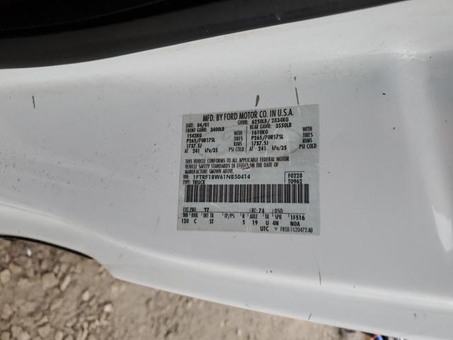 Photo 11 VIN: 1FTRF18W61NB50414 - FORD F150 