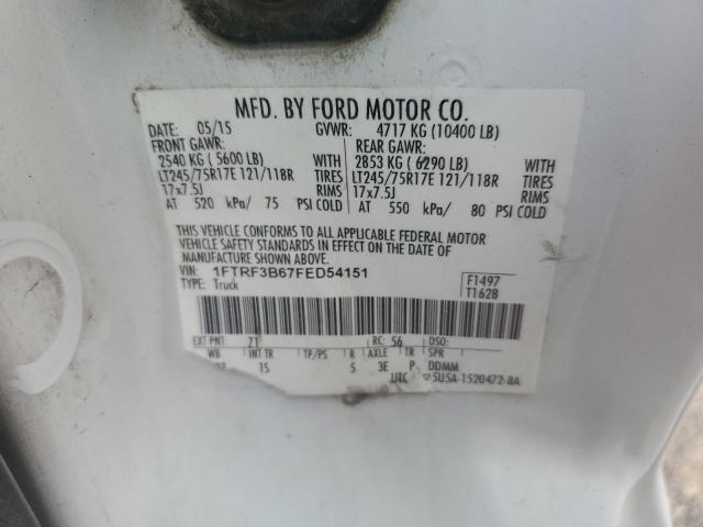 Photo 11 VIN: 1FTRF3B67FED54151 - FORD F350 SUPER 