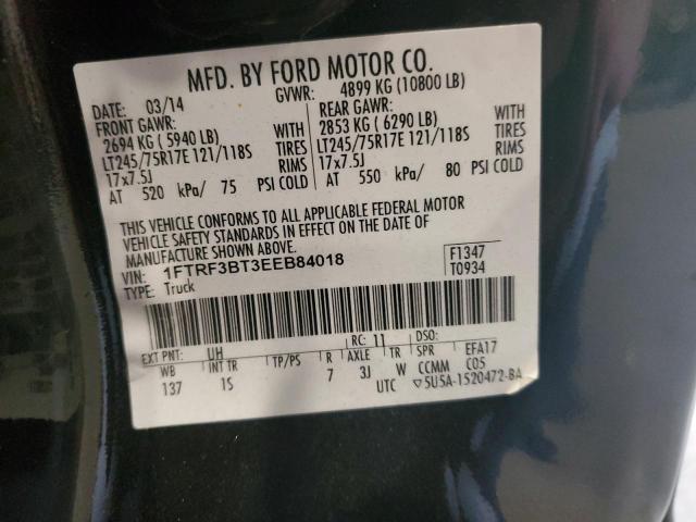 Photo 12 VIN: 1FTRF3BT3EEB84018 - FORD F350 SUPER 