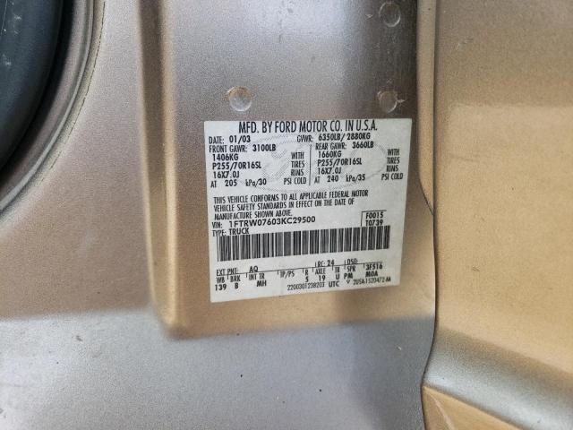 Photo 11 VIN: 1FTRW07603KC29500 - FORD F-150 