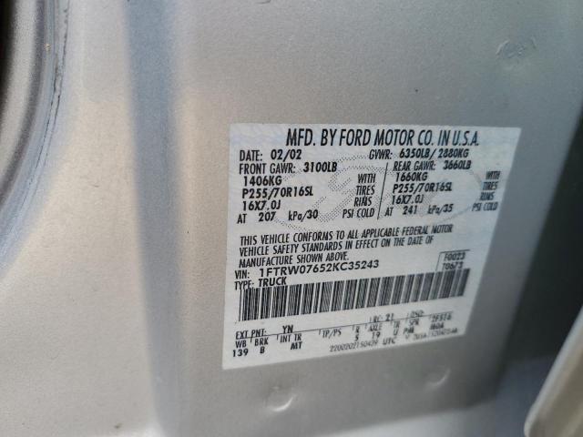 Photo 11 VIN: 1FTRW07652KC35243 - FORD F-150 