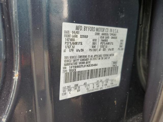 Photo 12 VIN: 1FTRW07L01KB30484 - FORD F150 SUPER 