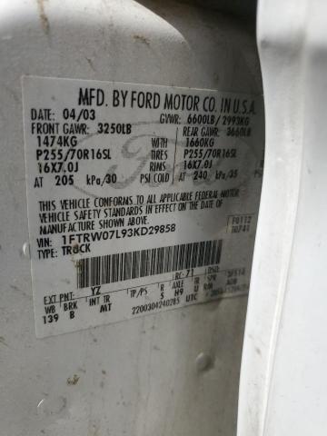 Photo 11 VIN: 1FTRW07L93KD29858 - FORD F-150 