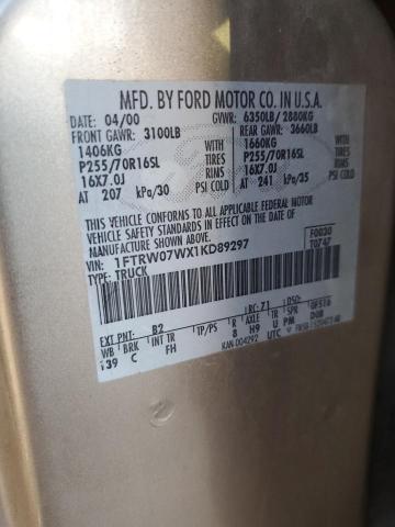 Photo 11 VIN: 1FTRW07WX1KD89297 - FORD F150 SUPER 