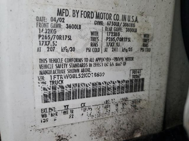 Photo 11 VIN: 1FTRW08L52KD18689 - FORD F150 