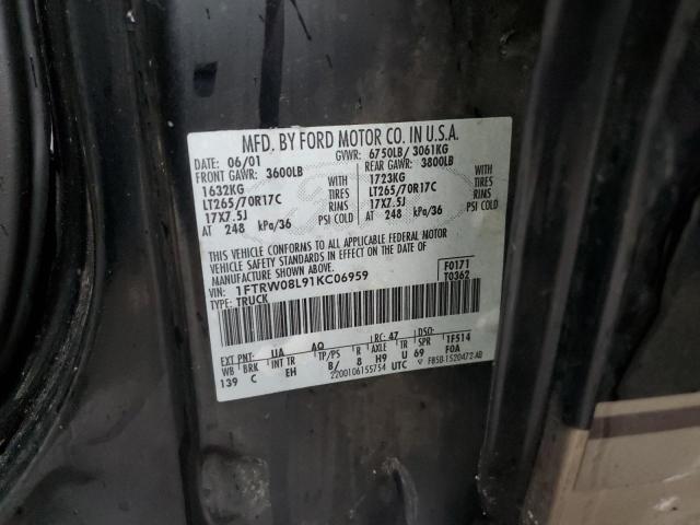 Photo 11 VIN: 1FTRW08L91KC06959 - FORD F150 SUPER 