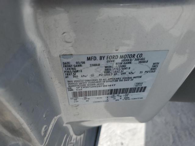 Photo 11 VIN: 1FTRW12W28FB61617 - FORD F150 SUPER 