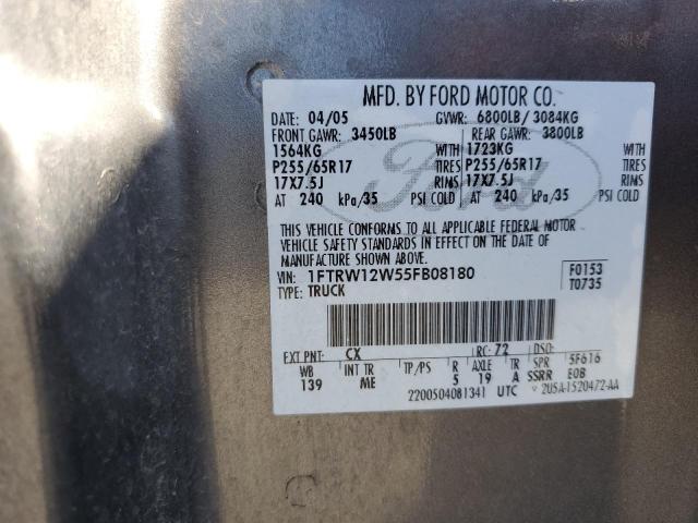 Photo 11 VIN: 1FTRW12W55FB08180 - FORD F-150 