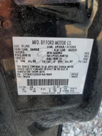 Photo 11 VIN: 1FTRX12505FA61869 - FORD F150 