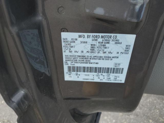 Photo 11 VIN: 1FTRX12W08FB41749 - FORD F150 