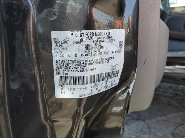 Photo 11 VIN: 1FTRX12W15NB97992 - FORD F150 