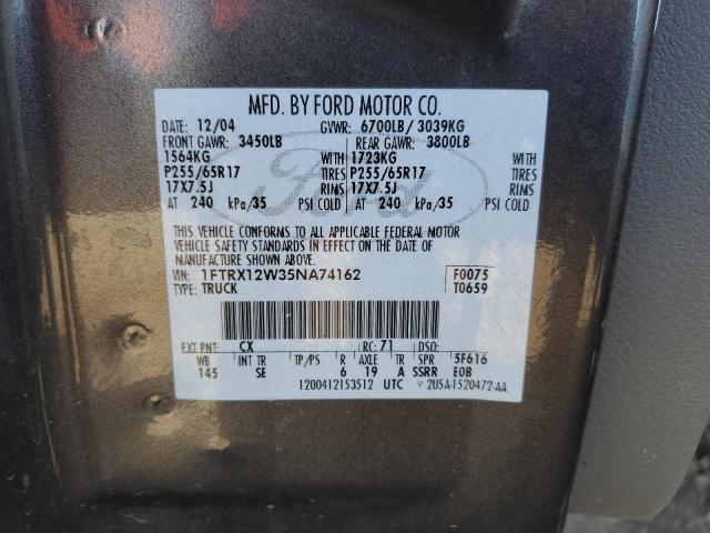 Photo 11 VIN: 1FTRX12W35NA74162 - FORD ALL MODELS 