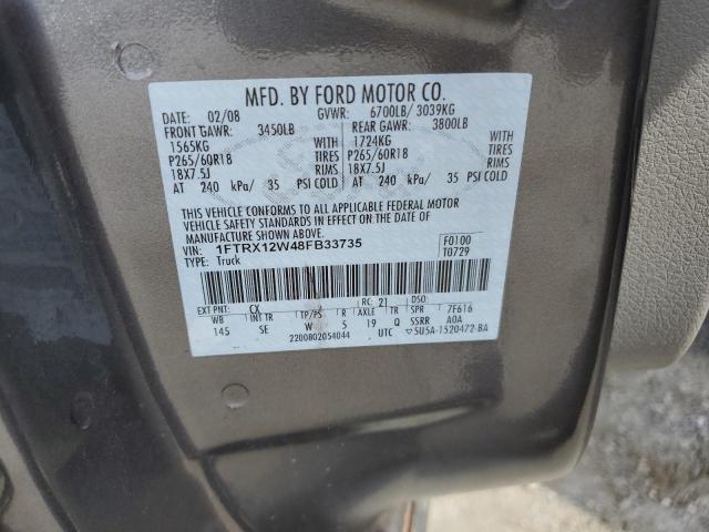 Photo 11 VIN: 1FTRX12W48FB33735 - FORD F150 