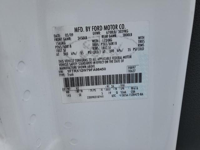 Photo 11 VIN: 1FTRX12W79FA98450 - FORD F150 SUPER 
