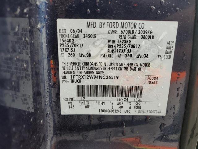 Photo 11 VIN: 1FTRX12W94NC36519 - FORD F150 