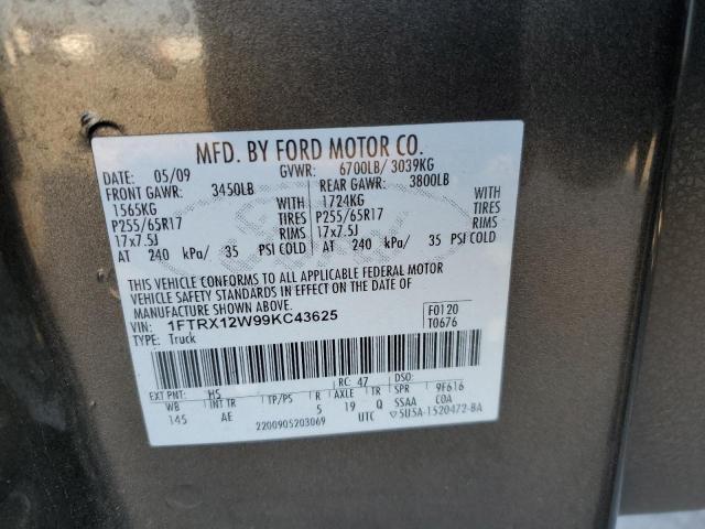 Photo 11 VIN: 1FTRX12W99KC43625 - FORD F-150 