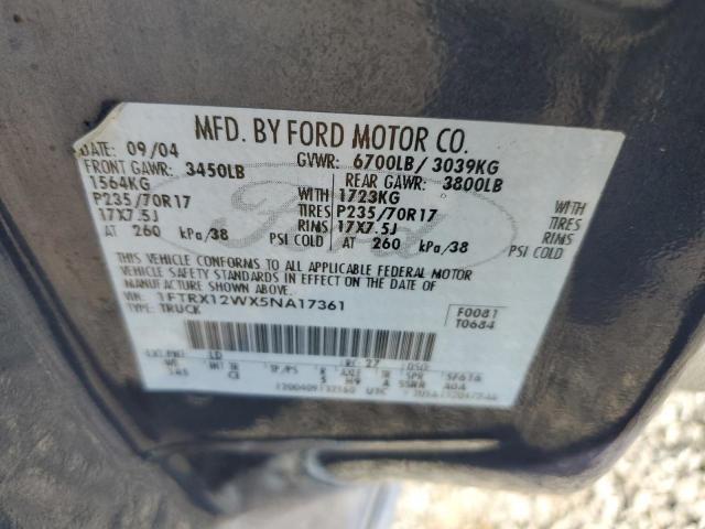 Photo 11 VIN: 1FTRX12WX5NA17361 - FORD F150 