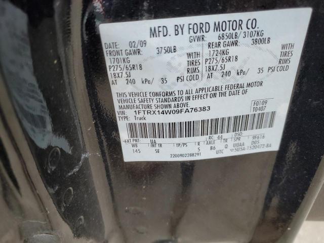 Photo 11 VIN: 1FTRX14W09FA76383 - FORD F150 