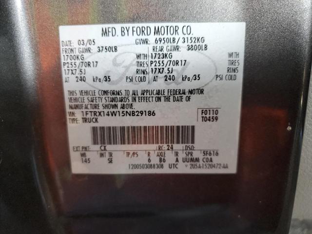 Photo 11 VIN: 1FTRX14W15NB29186 - FORD ALL MODELS 