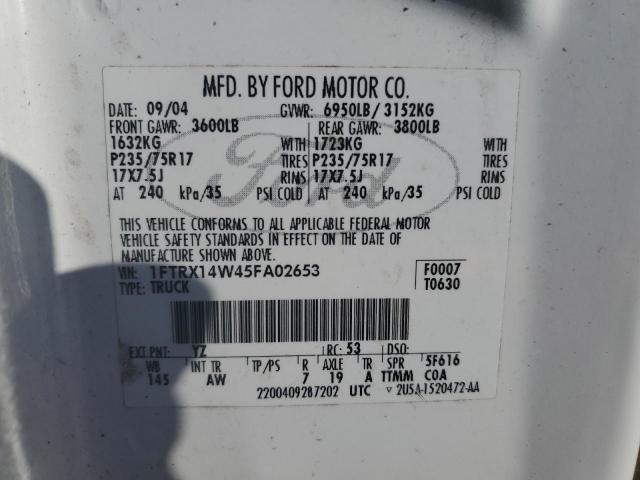 Photo 11 VIN: 1FTRX14W45FA02653 - FORD F150 