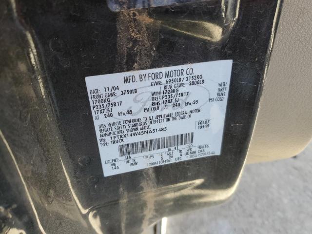 Photo 11 VIN: 1FTRX14W45NA51485 - FORD F150 