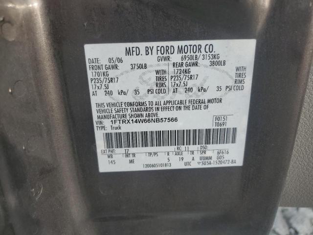 Photo 11 VIN: 1FTRX14W66NB57566 - FORD F150 