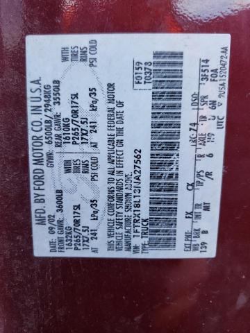 Photo 12 VIN: 1FTRX18L13NA27562 - FORD F150 