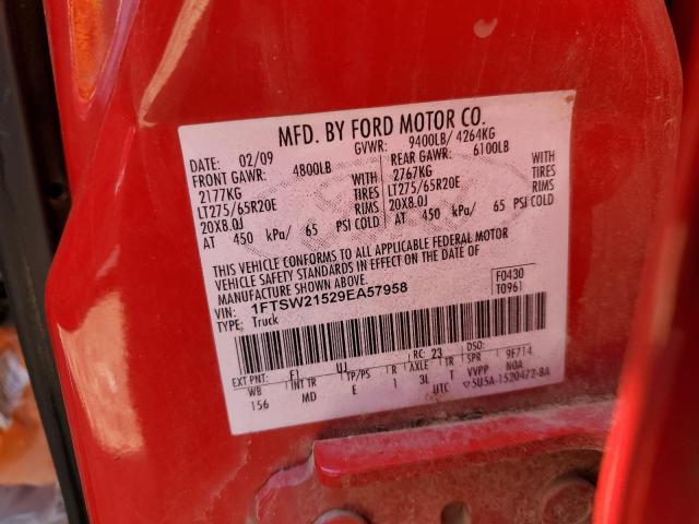 Photo 11 VIN: 1FTSW21529EA57958 - FORD F250 