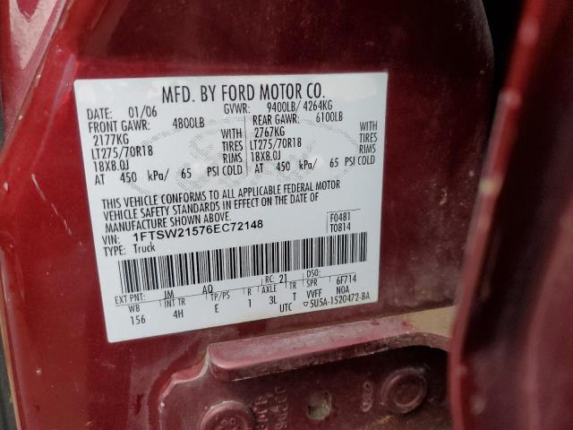 Photo 11 VIN: 1FTSW21576EC72148 - FORD F250 