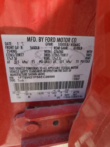 Photo 11 VIN: 1FTSW21P56EC28599 - FORD F250 