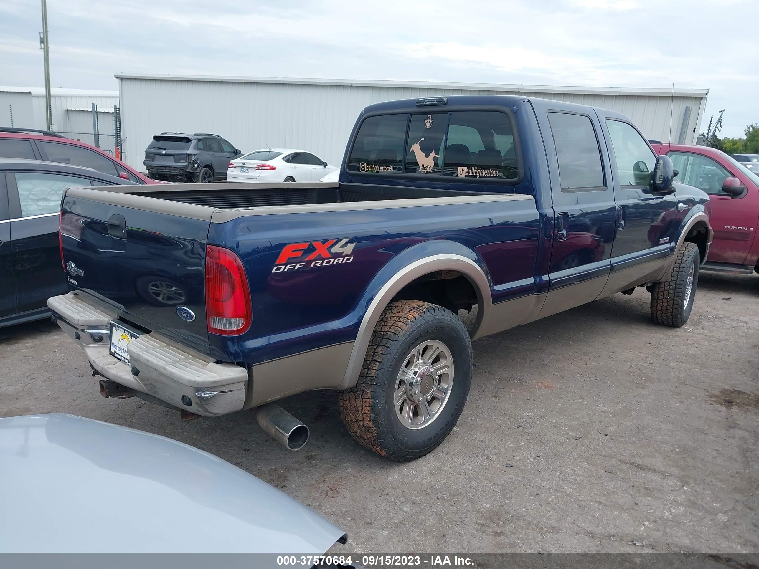 Photo 3 VIN: 1FTSW21P96EB86504 - FORD F250 