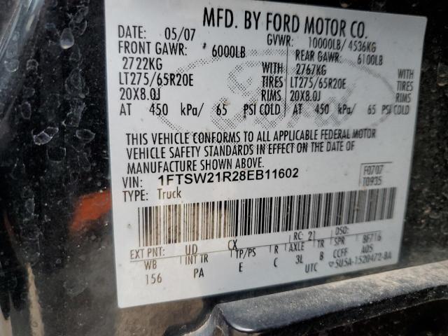 Photo 12 VIN: 1FTSW21R28EB11602 - FORD F250 