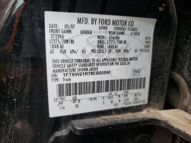 Photo 11 VIN: 1FTSW21R78EB50590 - FORD F250 