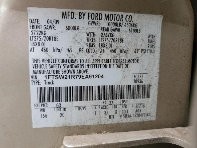 Photo 11 VIN: 1FTSW21R79EA91204 - FORD F250 