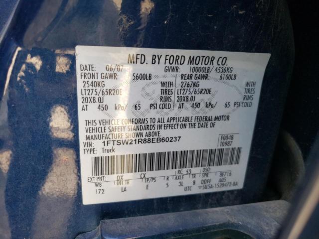 Photo 11 VIN: 1FTSW21R88EB60237 - FORD F250 