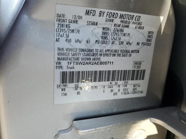 Photo 11 VIN: 1FTSW2AR2AEB05711 - FORD F250 