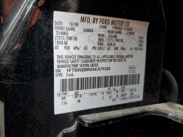 Photo 11 VIN: 1FTSW2BR0AEA70326 - FORD F250 