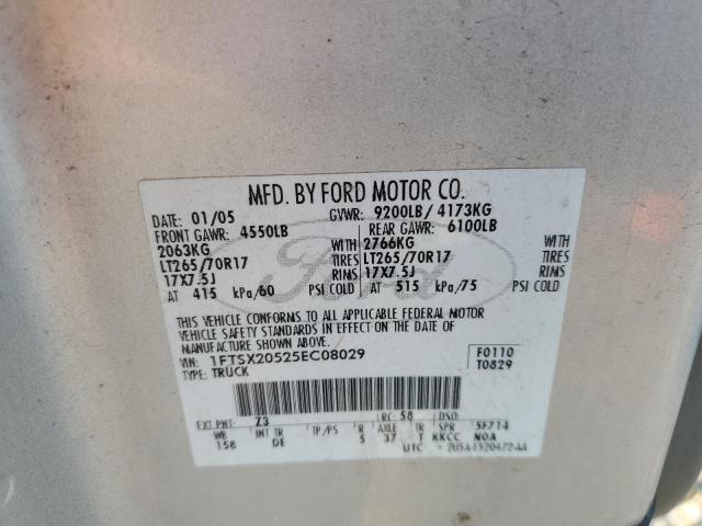 Photo 11 VIN: 1FTSX20525EC08029 - FORD F250 SUPER 