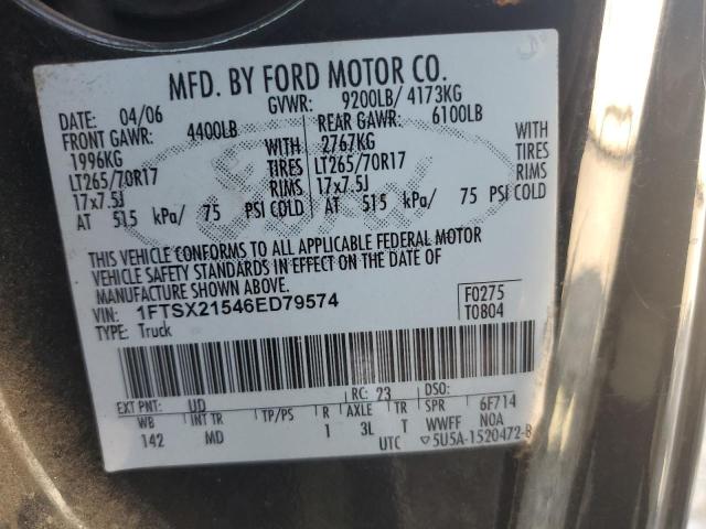 Photo 11 VIN: 1FTSX21546ED79574 - FORD F250 SUPER 