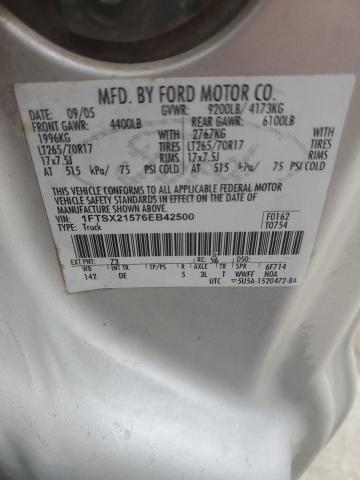 Photo 11 VIN: 1FTSX21576EB42500 - FORD F250 SUPER 