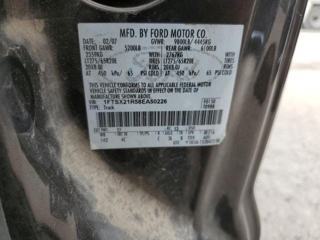 Photo 11 VIN: 1FTSX21R58EA50226 - FORD F250 SUPER 