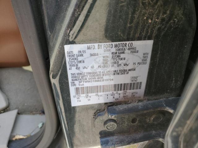 Photo 11 VIN: 1FTWW31566EB15704 - FORD F350 