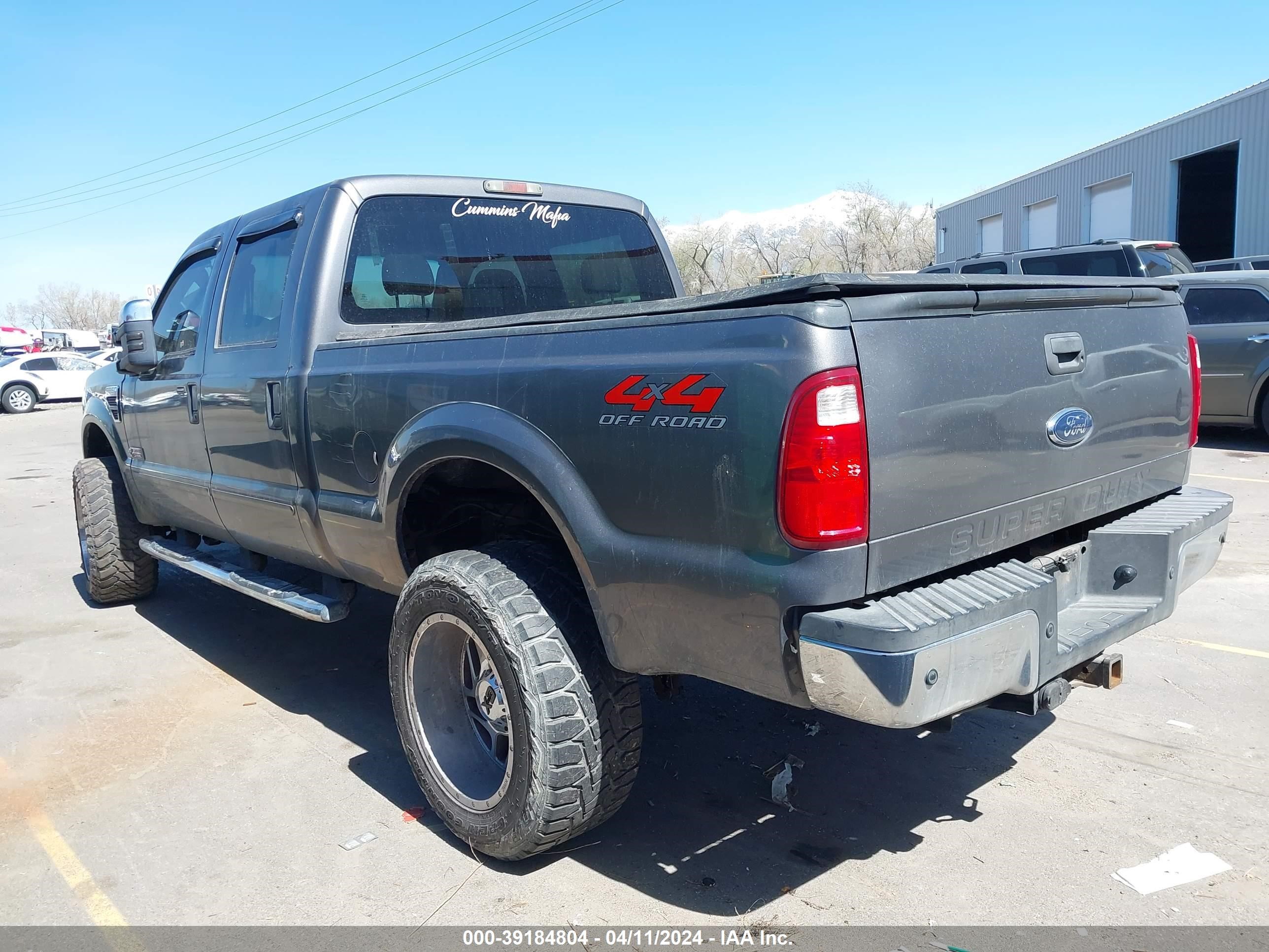 Photo 2 VIN: 1FTWW31R49EA54182 - FORD F350 