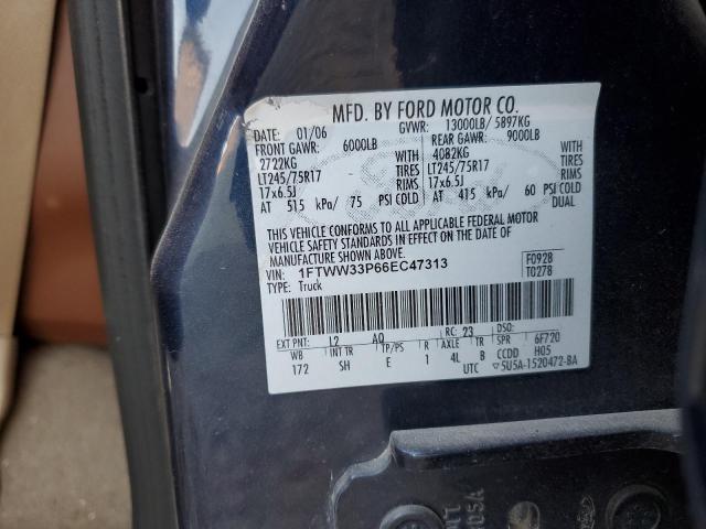 Photo 11 VIN: 1FTWW33P66EC47313 - FORD F350 SUPER 