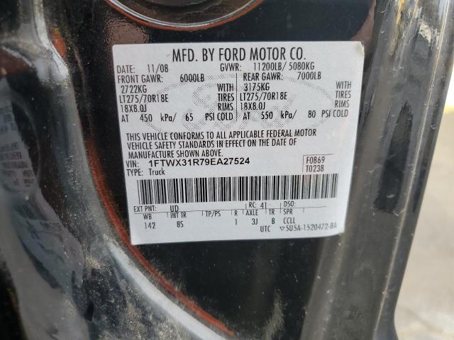 Photo 11 VIN: 1FTWX31R79EA27524 - FORD F350 