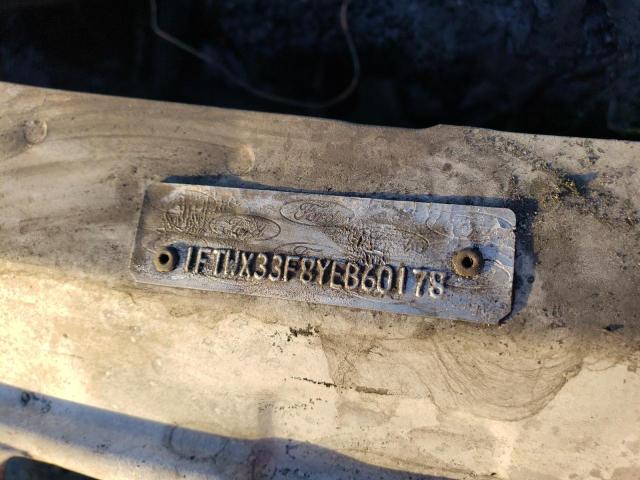 Photo 11 VIN: 1FTWX33F8YEB60178 - FORD F350 SUPER 